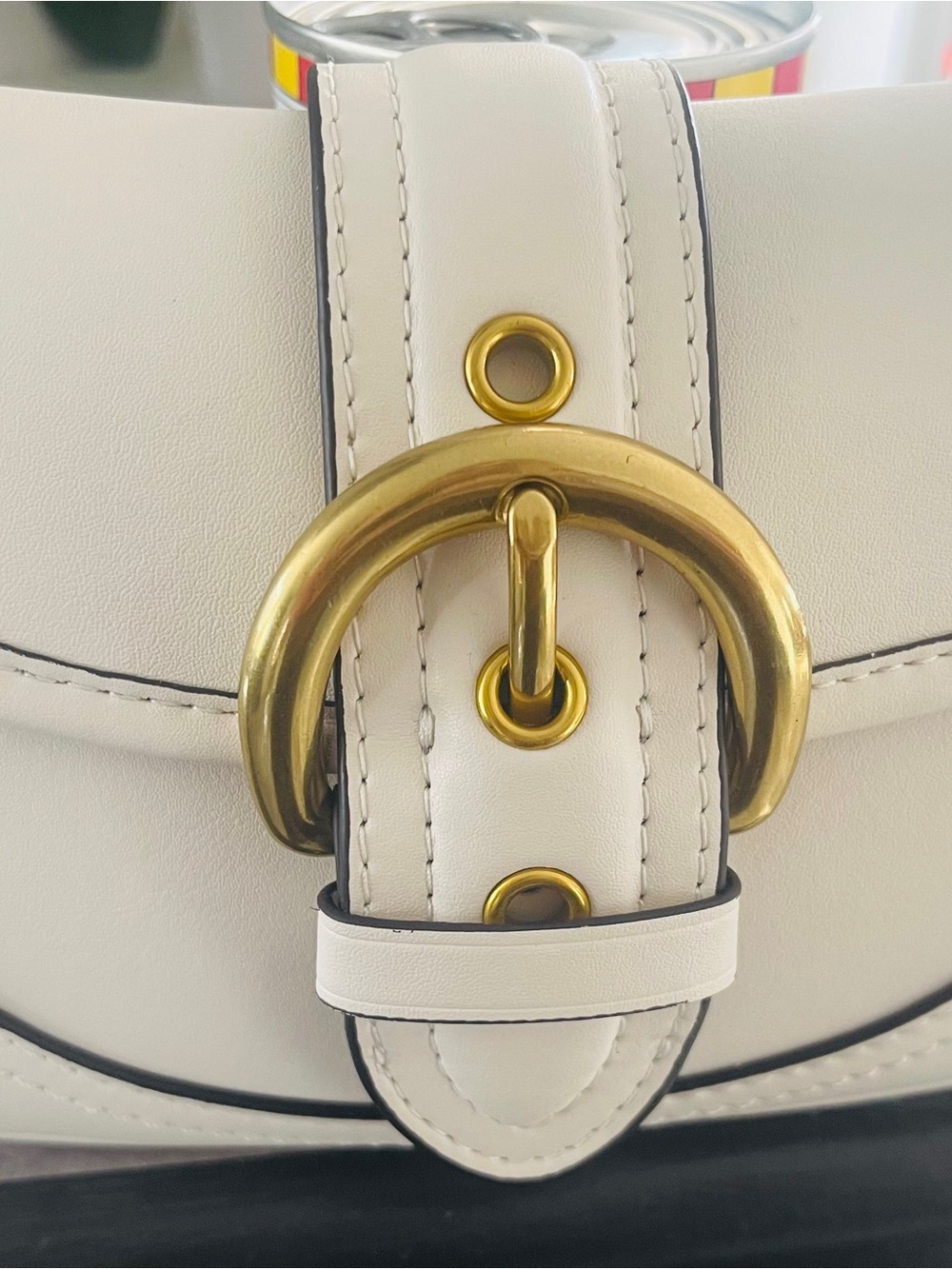 Authentic Coach Mini Soho Flap Shoulder Bag – Chalk/Ivory – Nwithouttag - Picture 5 of 13